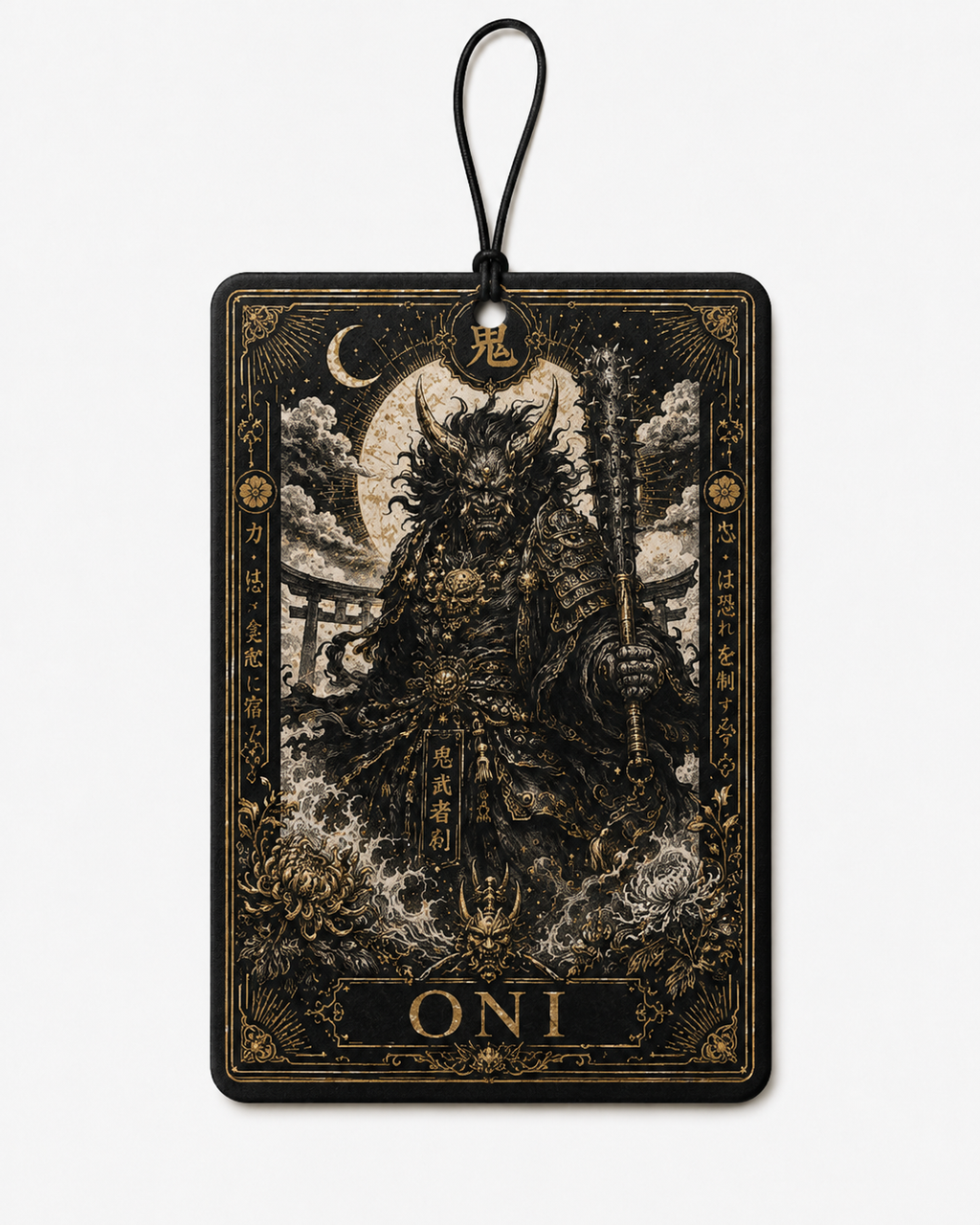 Sixth Oni Air Freshener
