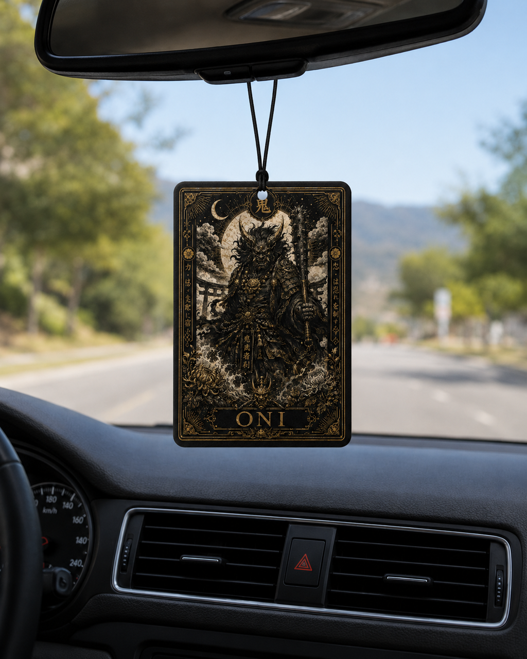 Sixth Oni Air Freshener