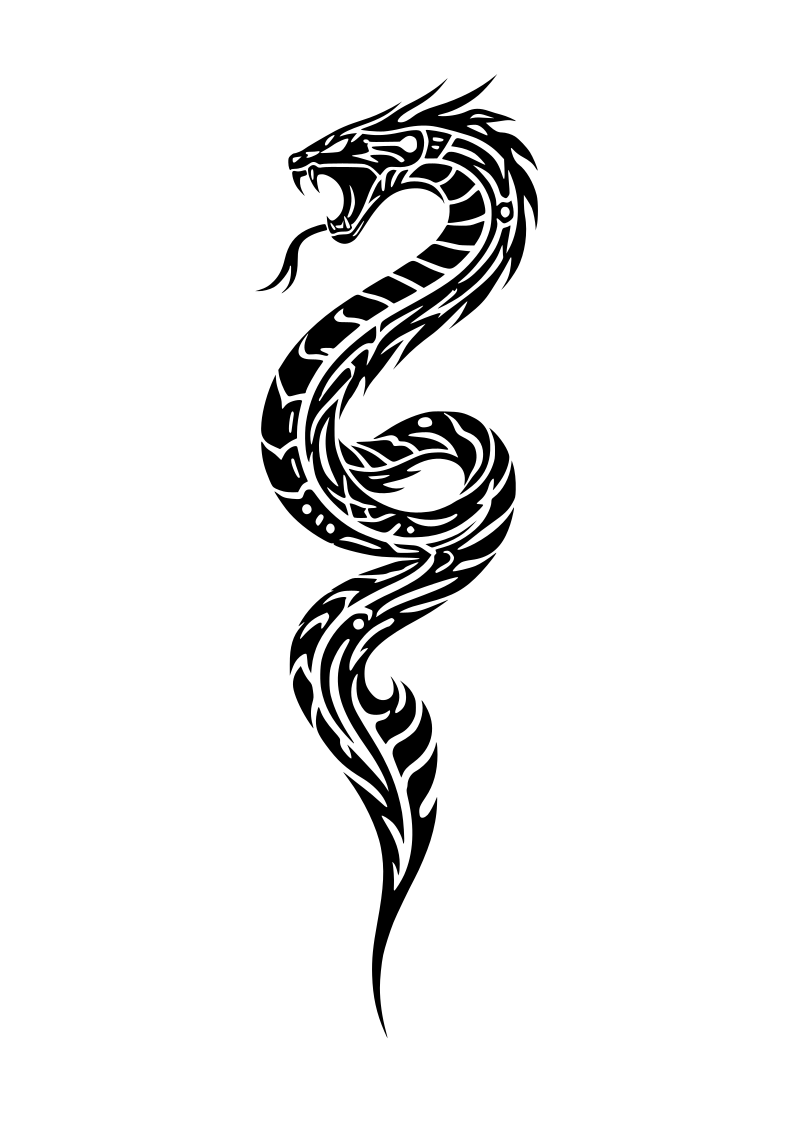 World Serpent Window Decal